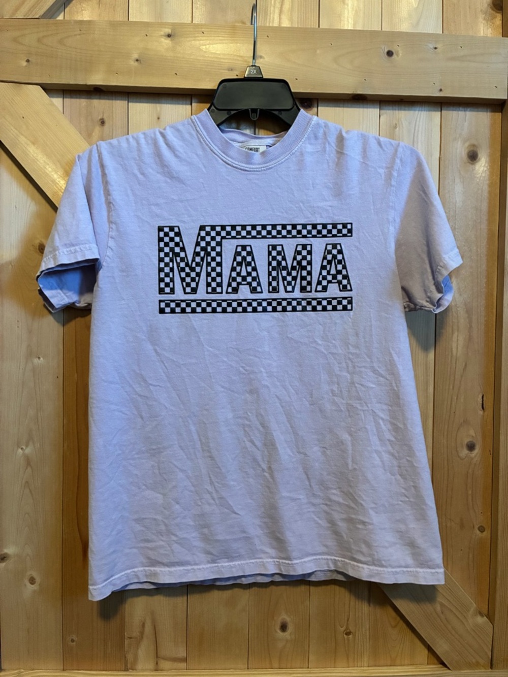 Comfort Colors Lilac “Mama” Crewneck T-Shirt
